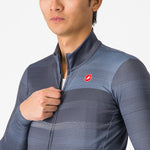 Maglia maniche lunghe Castelli Collapse - Blu