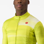 Castelli Collapse long-sleeve jersey - Yellow