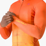 Maglia maniche lunghe Castelli Unlimited Thermal - Arancio