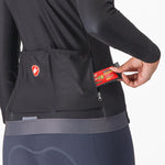 Castelli Espresso Thermal frau langarmtrikot - Schwarz