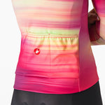 Maglia donna maniche lunghe Castelli Phase - Rosa