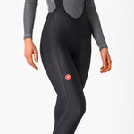 Castelli Espresso DT frau lange tragerhose - Schwarz