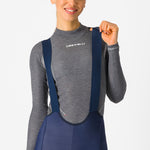 Castelli Espresso DT women bib tight - Blue