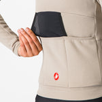 Castelli Unlimited Trail 2 woman long-sleeve jersey - Beige