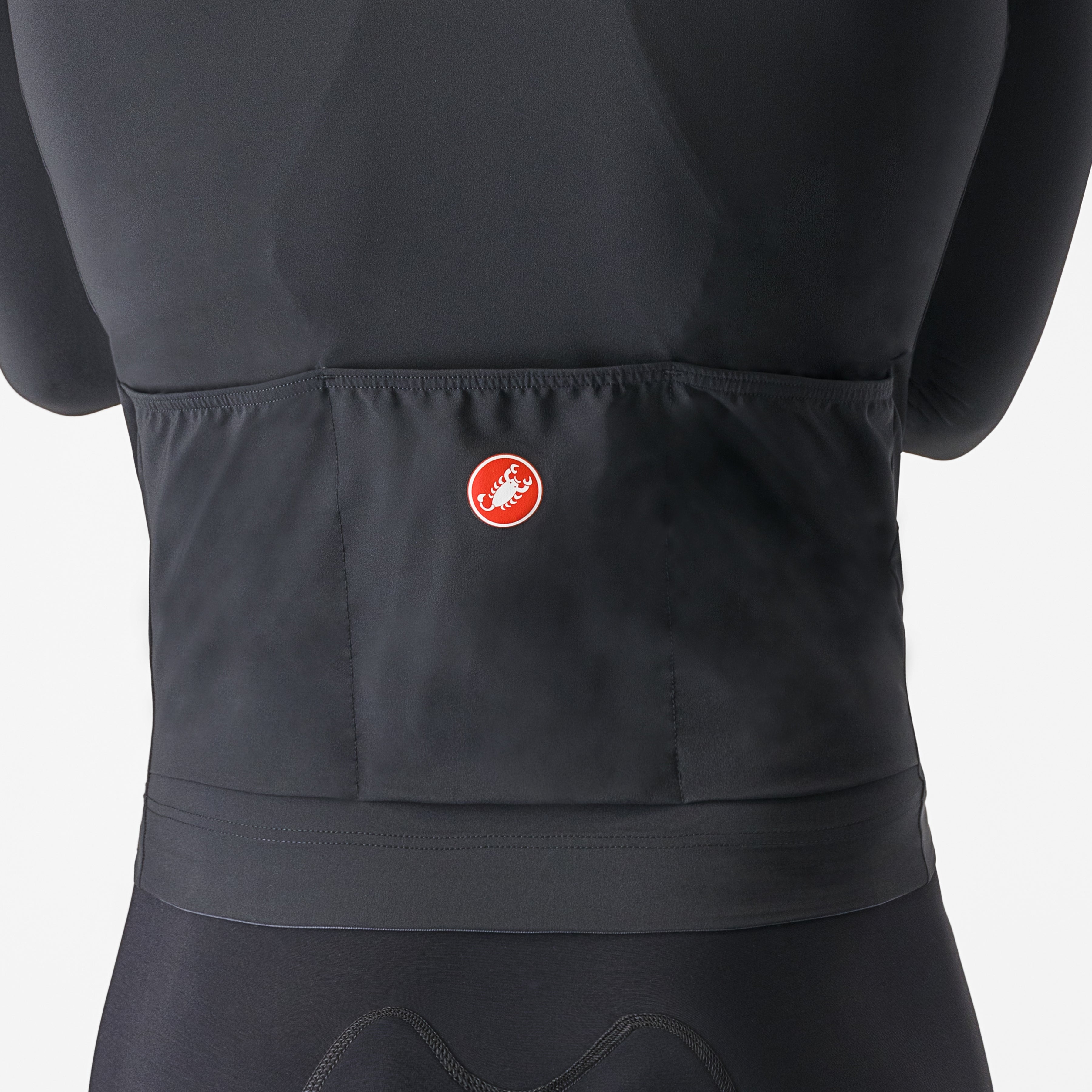 Maillot manga larga Castelli Aero Race - Negro