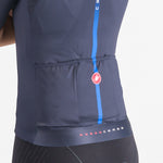 Castelli Aero Pro 8S frau trikot - Blau