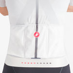 Castelli Aero Pro 8S frau trikot - Weiss