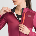 Maglia donna maniche lunghe Sportful Supergiara - Rosa