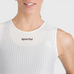 Sportful Pro Base frau armellose radunterhemd - Weiss