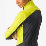 Castelli Beta RoS frau jacke - Gelb grau