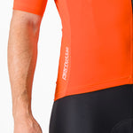 Maillot Castelli Perfetto RoS 2 Wind - Naranja oscuro