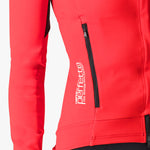 Castelli Perfetto RoS 2 frau jacke - Dunkel rosa