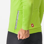 Maglia maniche lunghe Castelli Entrata - Verde chiaro