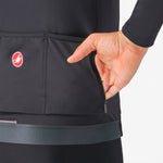 Maglia maniche lunghe Castelli Espresso Thermal - Nero