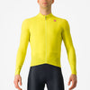 Maglia maniche lunghe Castelli Aero Race - Giallo