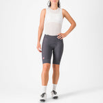 Pantaloncini donna Castelli Prima 2 DT - Grigio