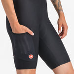 Castelli Unlimited Endurance DT frau tragerhose - Schwarz