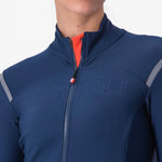 Castelli Tutto Nano RoS woman long sleeves jersey - Dark blue