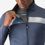 Castelli Raddoppia 3 jacke - Hellblau