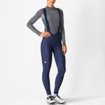 Collant femme Castelli Espresso DT - Bleu