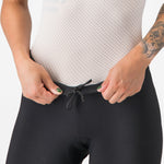 Pantalones cortos mujer Castelli Tri - Negro