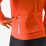 Castelli Entrata Jacket - Dark orange