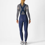 Castelli Espresso DT women bib tight - Blue