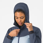 Castelli Fly frau jacke - Hellblau