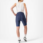 Castelli A/C frau tragerhose - Blau