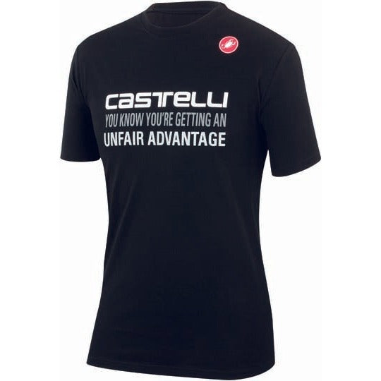 T-Shirt Castelli Advantage - Nero