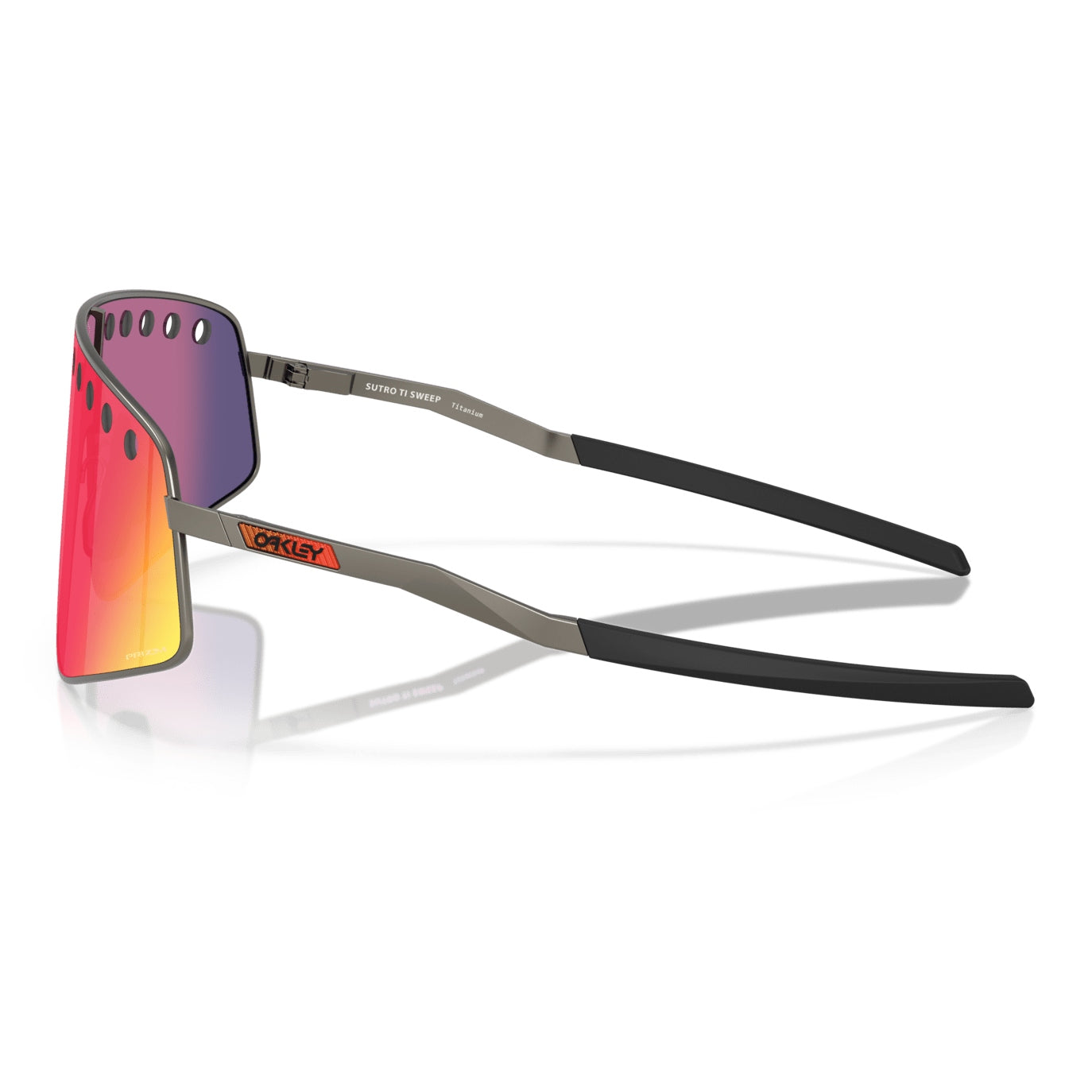 Oakley Sutro TI Sweep sunglasses - Matte Gunmetal Prizm Road