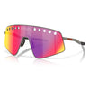 Oakley Sutro TI Sweep sunglasses - Matte Gunmetal Prizm Road