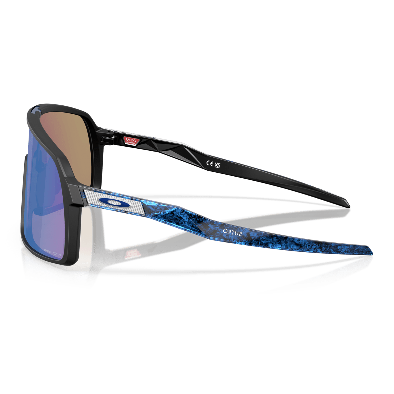 Oakley Sutro sunglasses - Matte Black Prizm Sapphire