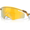 Oakley QNTM Kato Brille - Trans Light Curry Prizm 24k