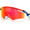 Oakley QNTM Kato brille - Crystal blue prizm ruby