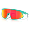 Oakley RSLV brille - Matte Celeste Prizm Ruby