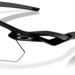 Oakley Radar Plate brille - Polished Black Clear to black Iridium Photochromic