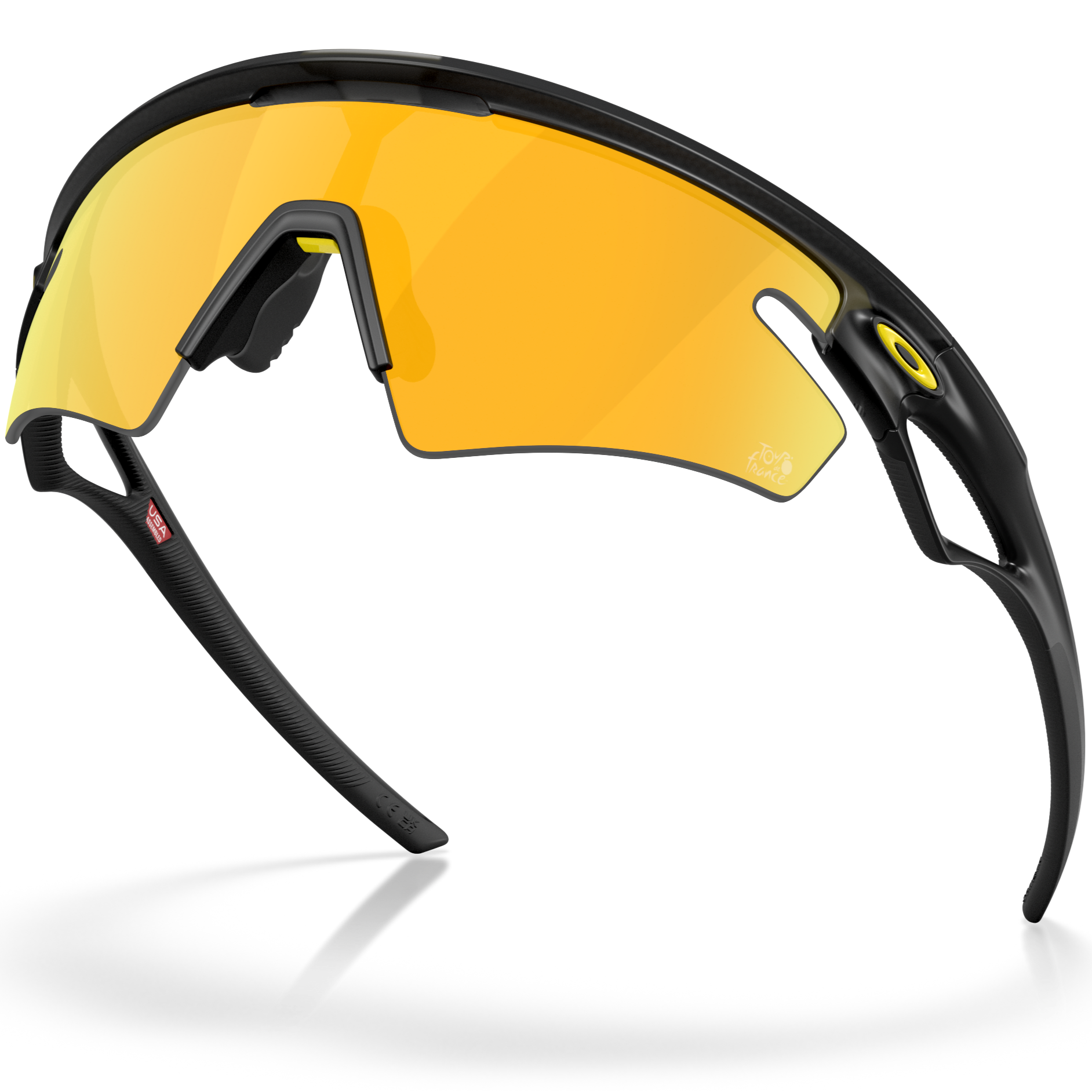 Oakley Sphaera Slash Tour de France brille - TDF Matte Black Ink Prizm 24k Polarized