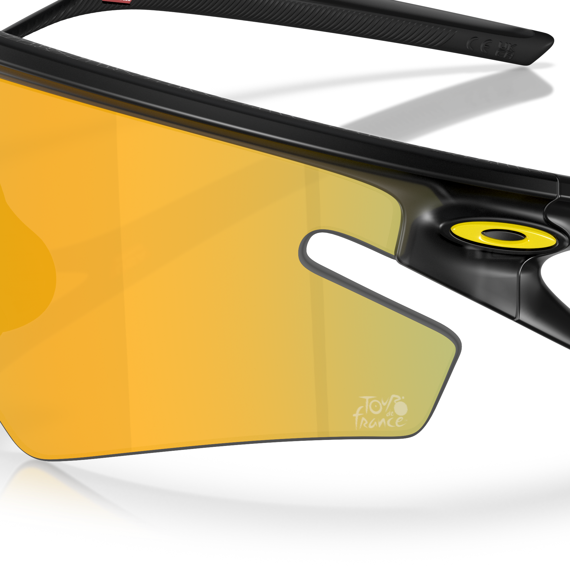 Oakley Sphaera Slash Tour de France brille - TDF Matte Black Ink Prizm 24k Polarized