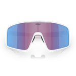 Bliz P001 brille - Matt White Rose-Violet Mirror Blue