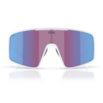 Bliz P001 brille - Matt White Rose-Violet Mirror Blue