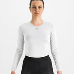 Camiseta interior mangas largas mujer Sportful Midweight Layer - Blanco