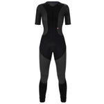 Santini Vega Dry woman tight - Black