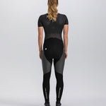 Santini Vega Dry woman tight - Black