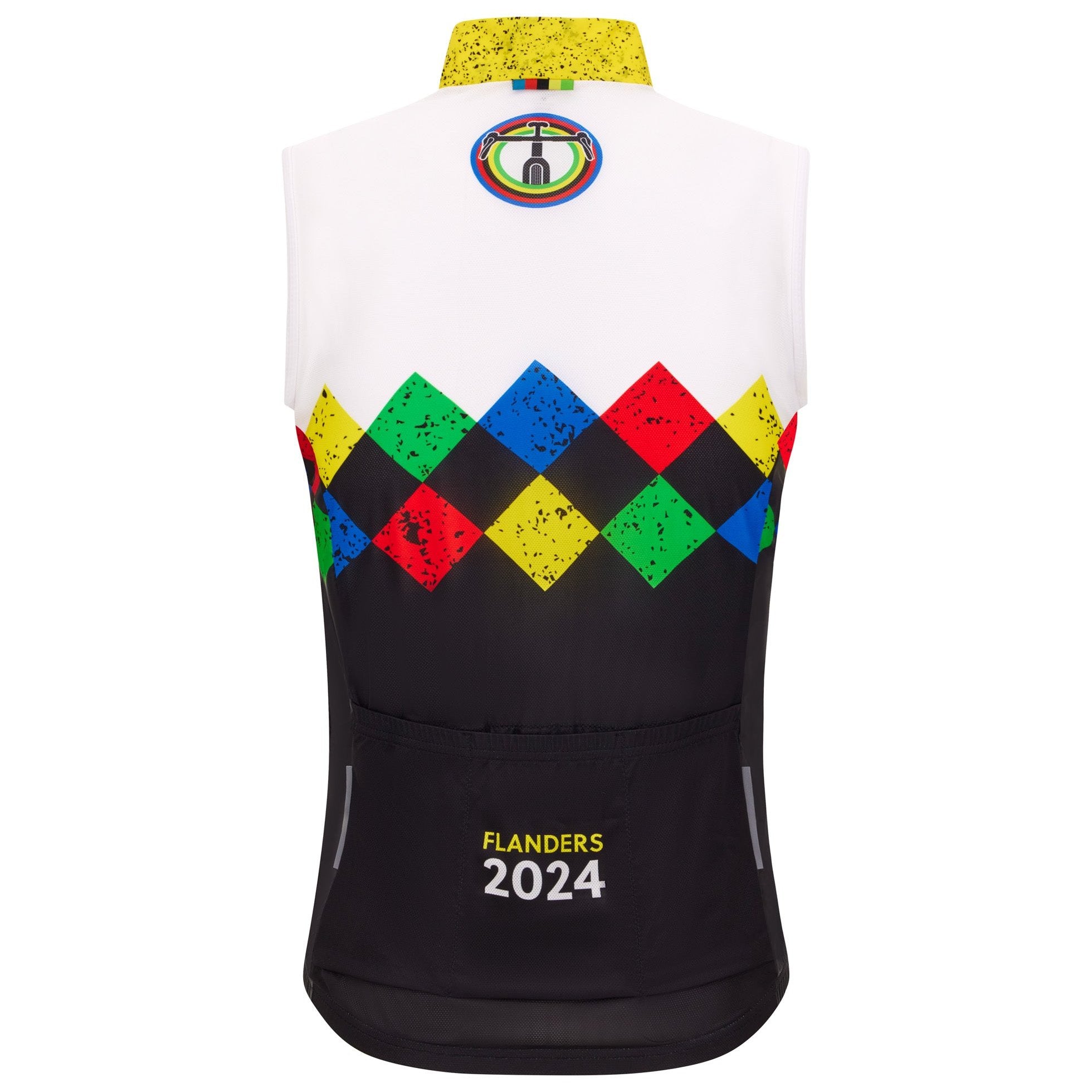 Santini UCI Gravel World Championship Flanders vest 2024