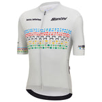 Santini UCI World Champion Masters jersey Zurich 2024 - Grey