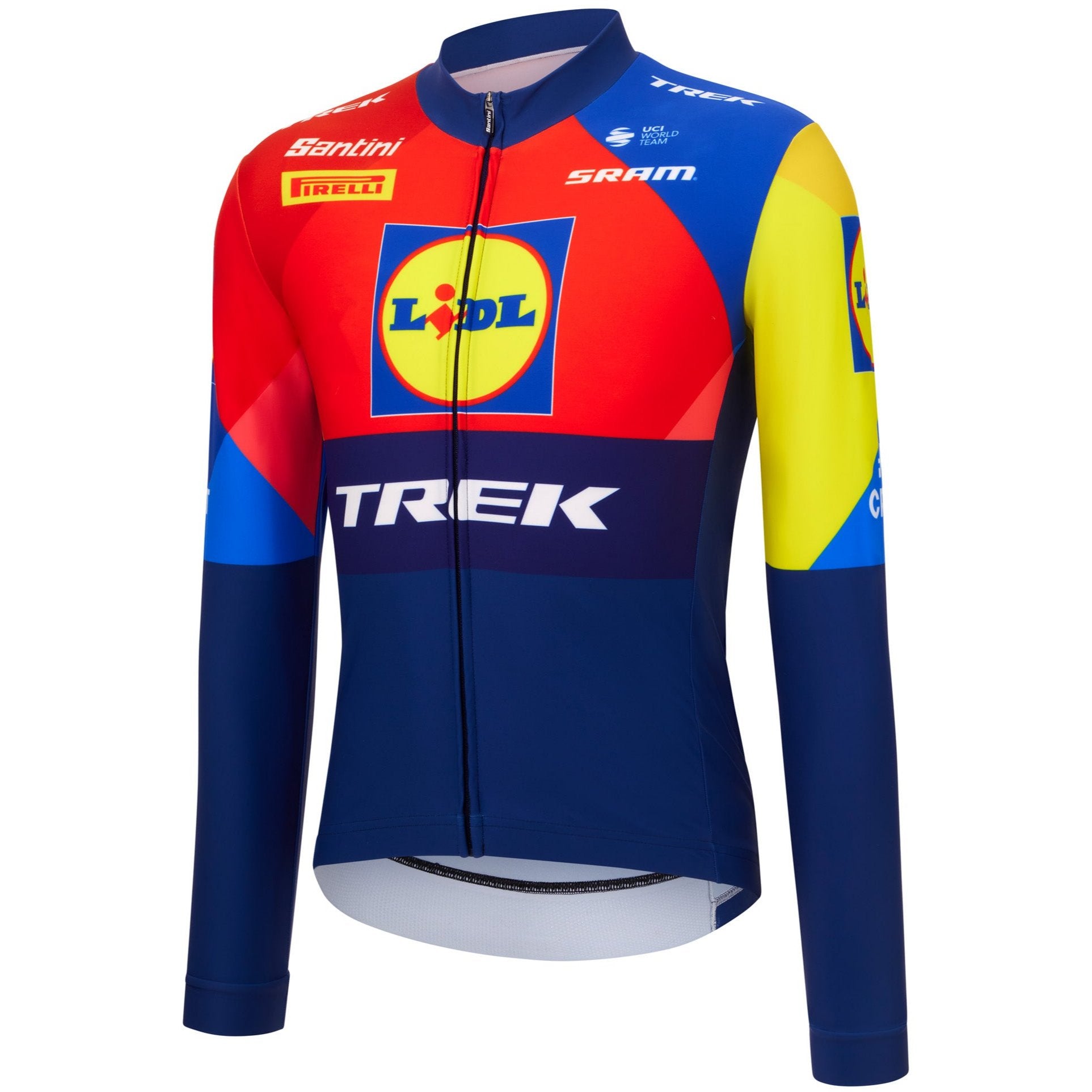 Santini Lidl Trek 2025 langarm trikot