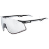 Uvex Pace Perform CV glasses - Black Matt Serious Silver