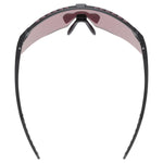 Lunettes Uvex Pace Stage CV - Black Matt Pushy Pink