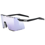 Lunettes Uvex Pace Stage CV - Black Matt Pushy Pink